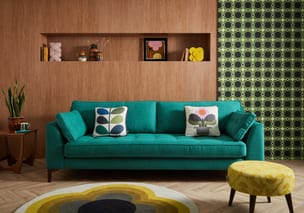 Arklow sofa w footstool