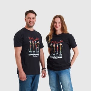 UNISEX MERRY CHRISTMAS T SHIRT Model 01 5225