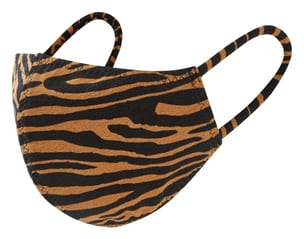ZEBRA CREPE MASK