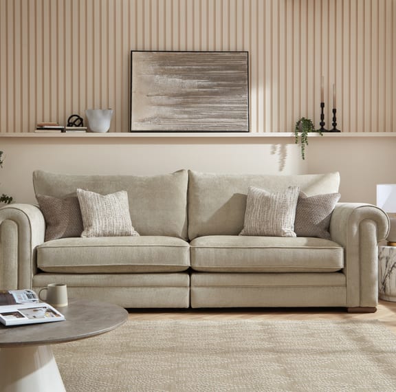 Zeus Standard Back Sofa Landscape