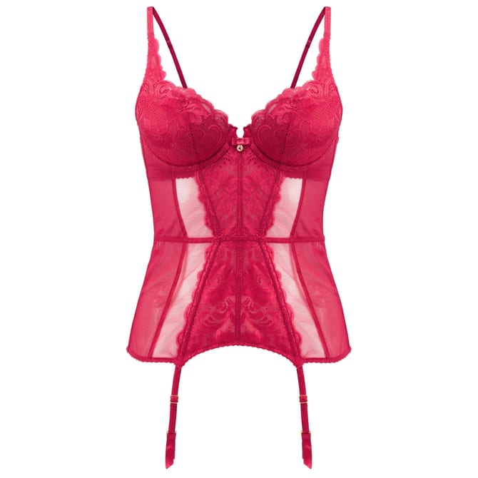 1230 Gypsy 11119 Padded Balcony Basque Front 1215 1230