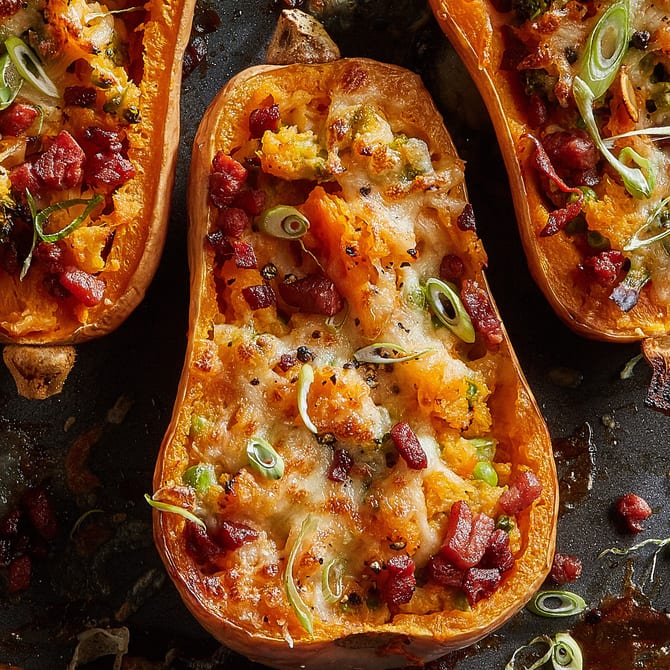 BUTTERNUT SQUASH BOATS crop2