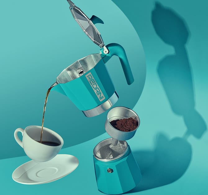 FLOATING COFFE POT sq