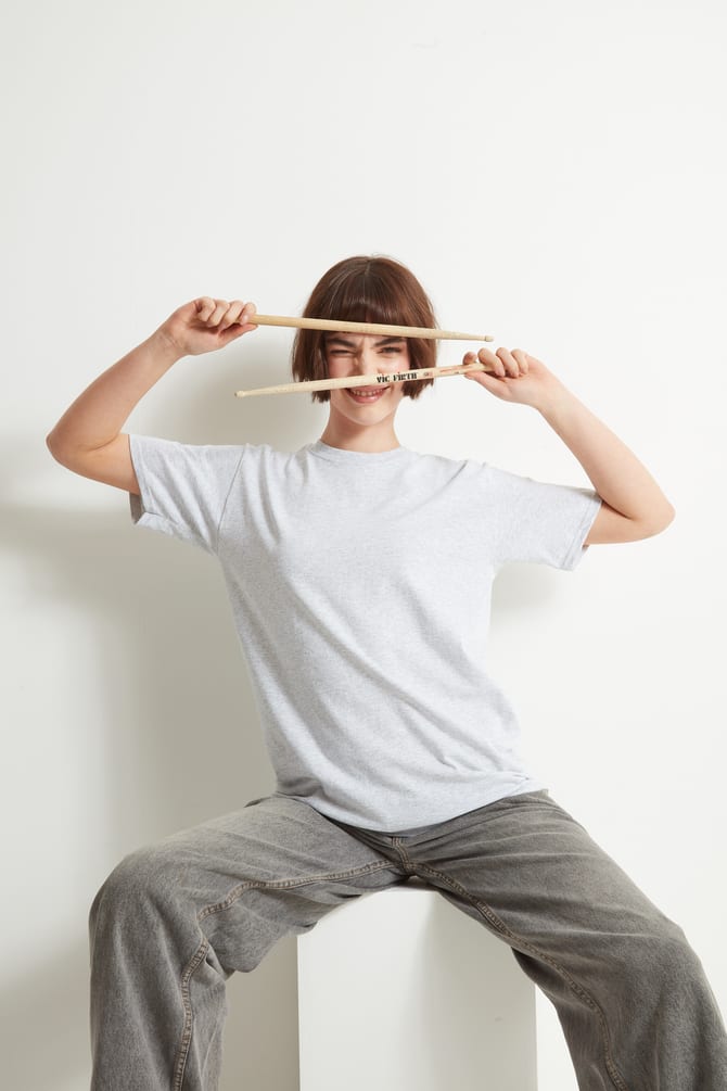 Heavy Tee Heather Grey 12