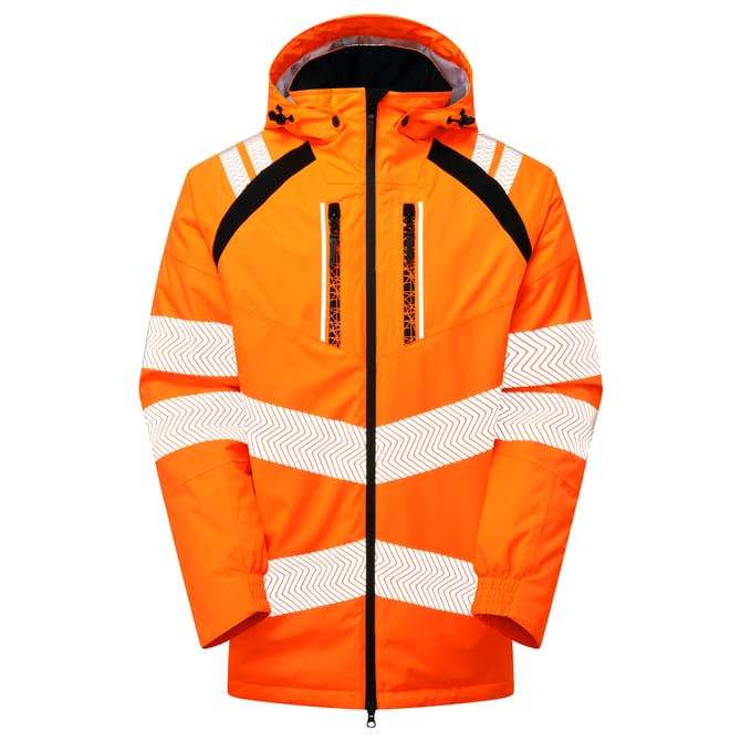 Mens Insulated Parka LFE918 Yellow LFE919 Orange Pulsar 25208