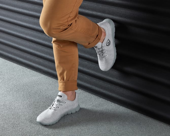 Merino Runners MEN hellgrau
