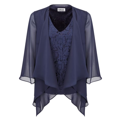 Navy Blouse