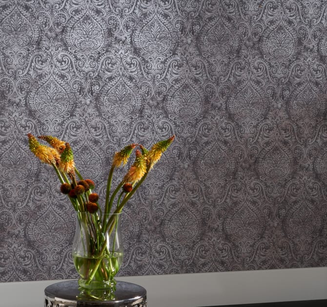 Ophelia Damask Wallpaper 72X62 V2