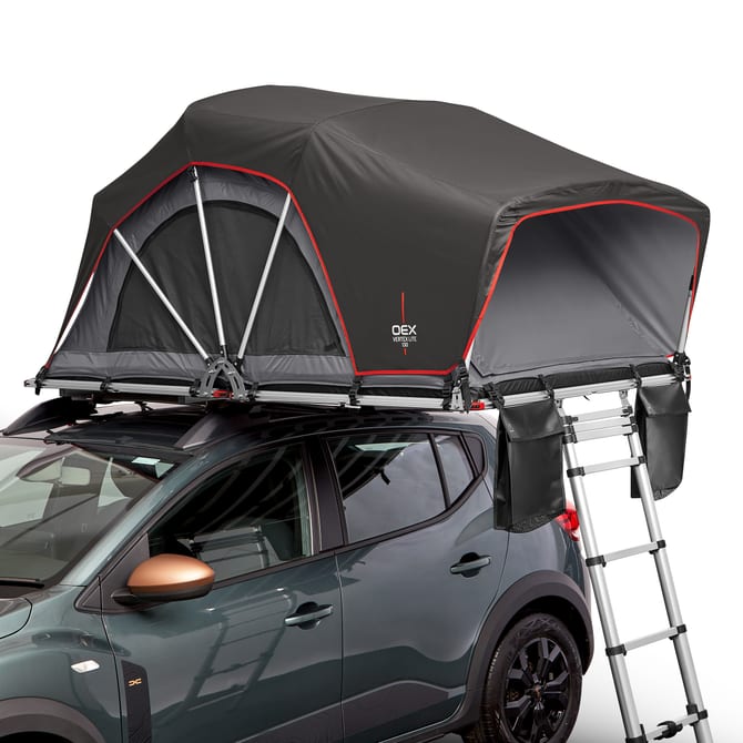 Vertex Lite 130 close up angle closed Gooutdoors