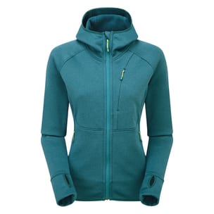 Womens Moraine Hoodie Zanskar blue