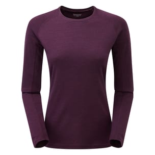 Womens Primino 220g Long Sleeve T Shirt Saskatoon berry