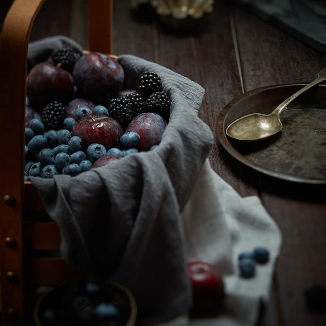 Dark fruit basket 1
