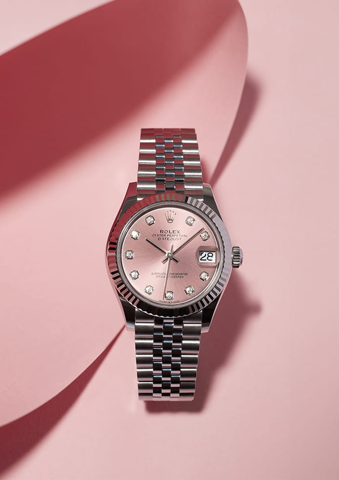 Pink watch crop