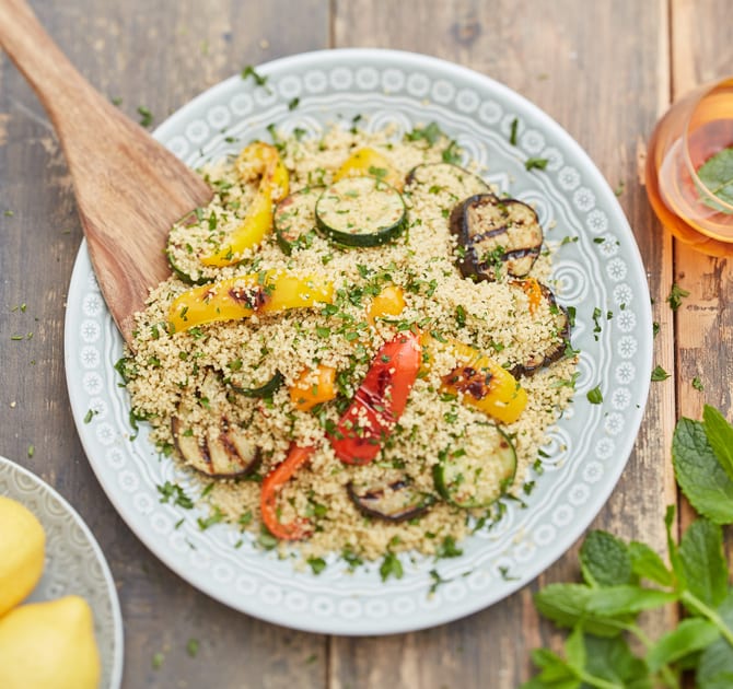 Veg cous cous salad above sml