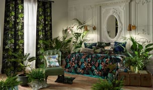 Room set photography RAINFOREST ZINC MAIN