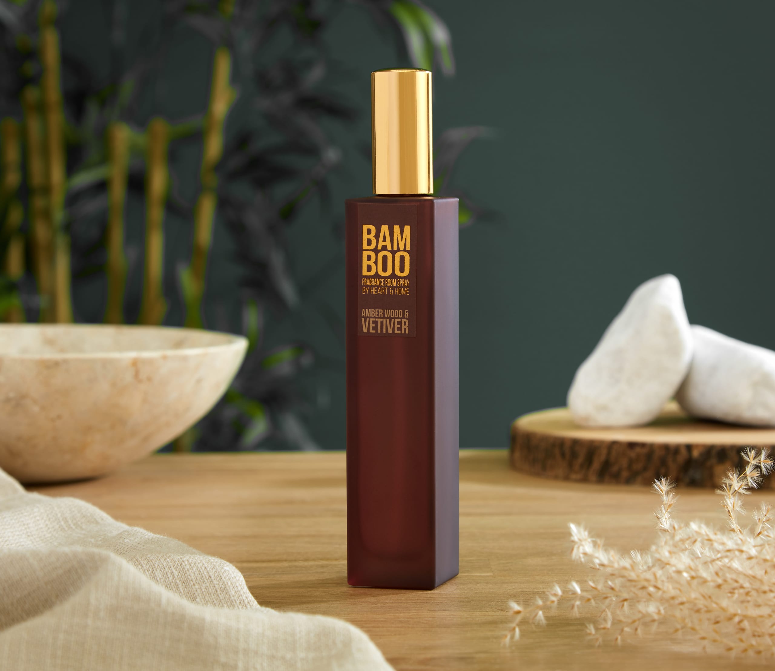 Bamboo Room Spray Amber Woode and Vetiver