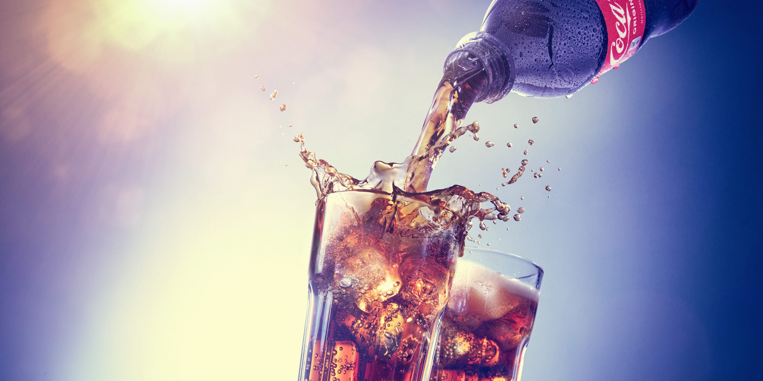 Coke pour crop